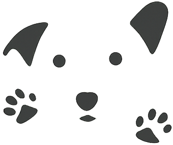 MancsMasszázs – terápiás kutyamasszázs logó